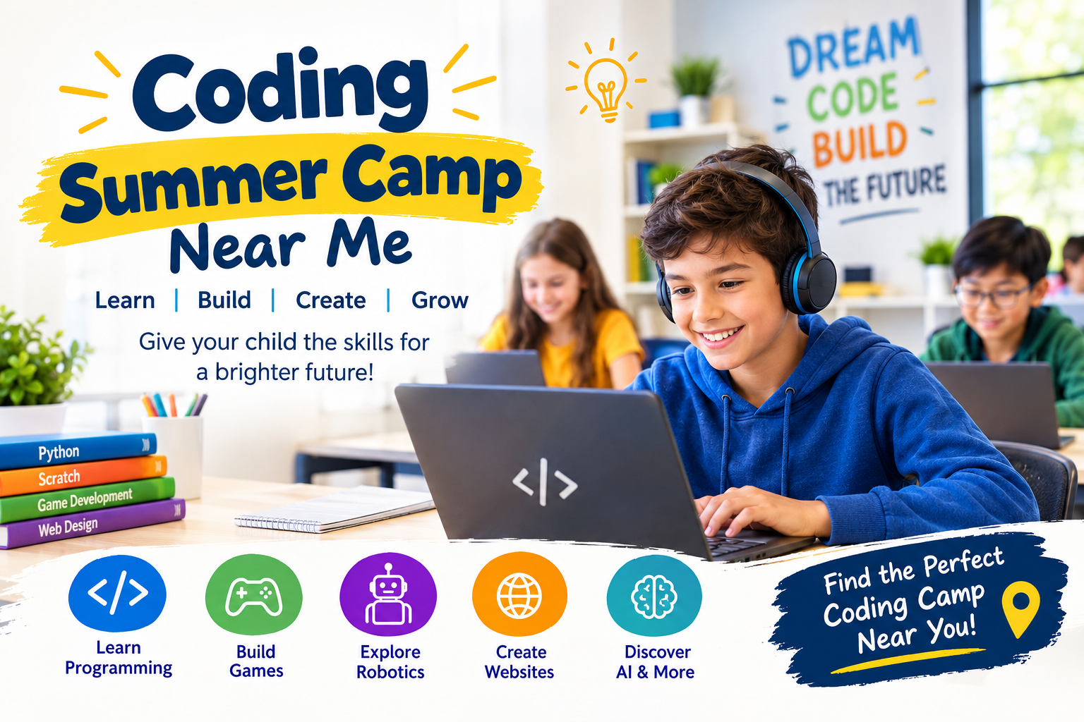 coding summer camp near me