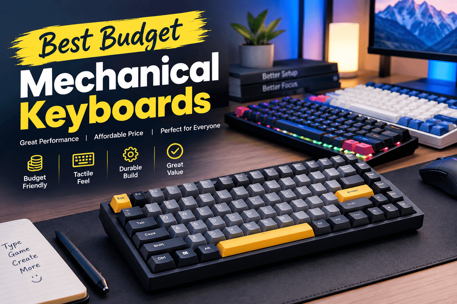 best budget mechanical keyboards